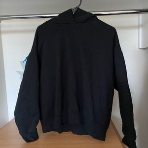 Target Black Cropped Sweatshirt